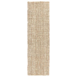 Jaipur Living Naturals Lucia Mayen Solid White / Tan 2'6" x 9' Rug