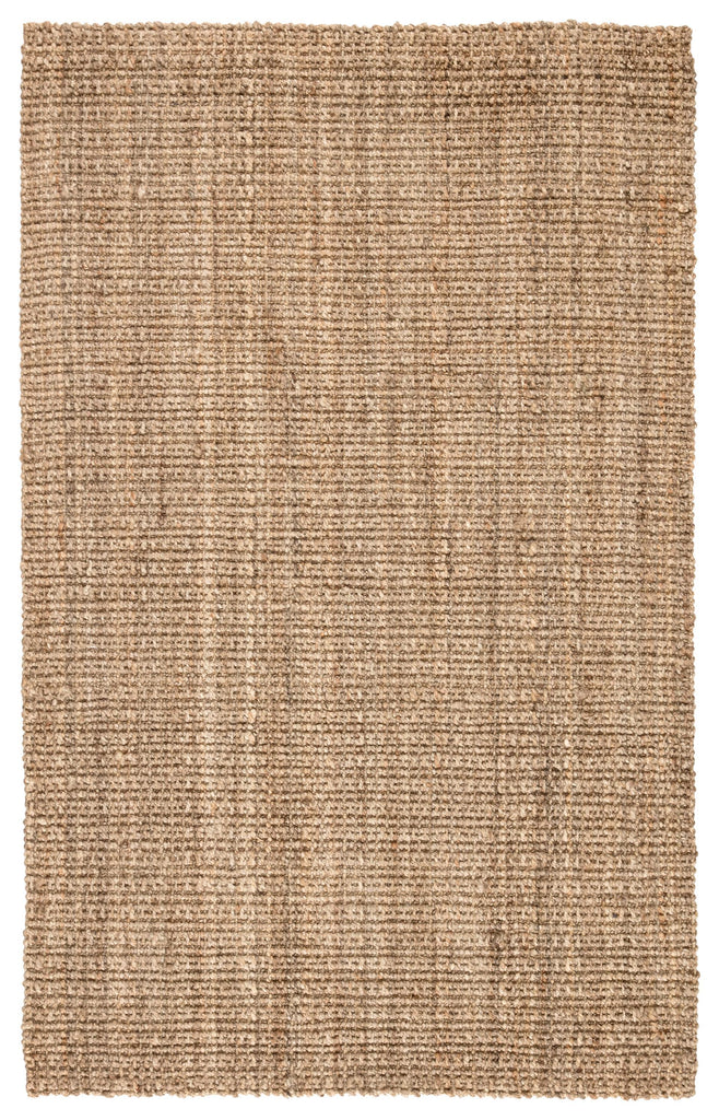Jaipur Living Naturals Lucia Achelle Solid Taupe 2'6" x 12' Rug