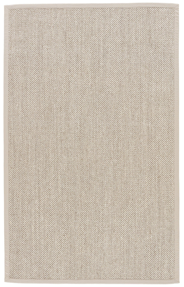 Jaipur Living Naturals Sanibel Naples Solid Beige / Ivory 9'6" x 13'6" Rug