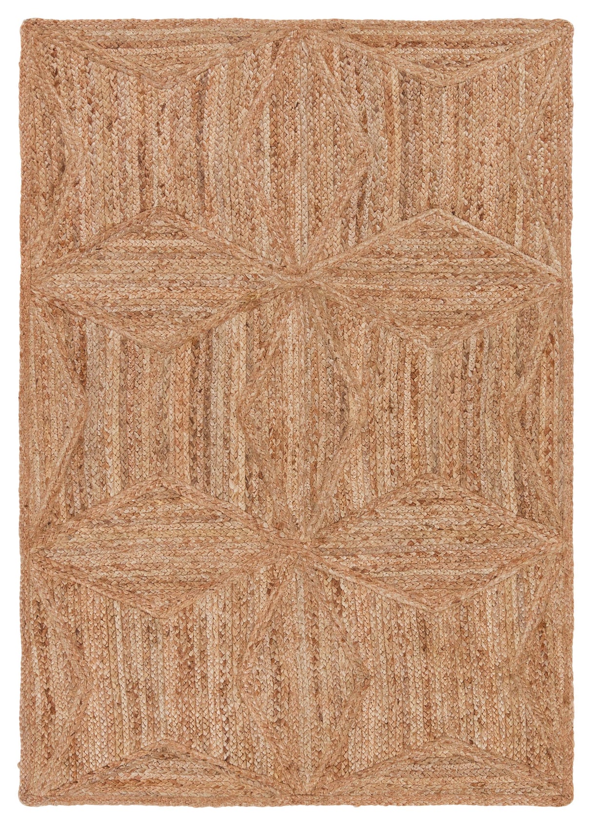 Jaipur Living Naturals Tobago Abel Geometric Beige 4' x 6' Rug