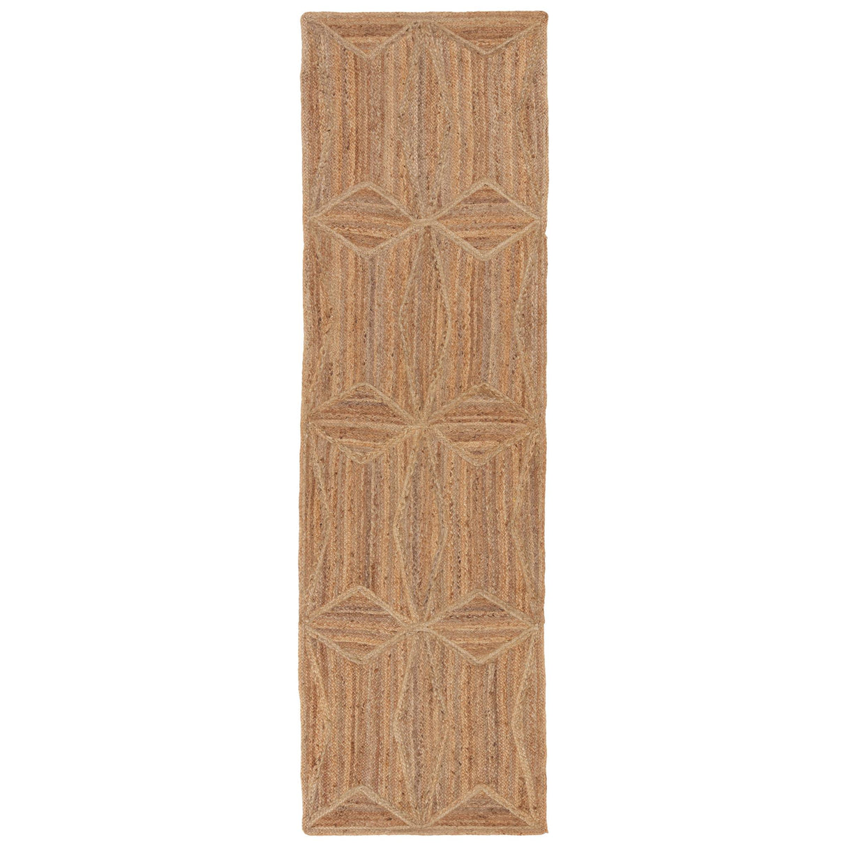 Jaipur Living Abel Natural Geometric Beige Runner Rug (3'X10')