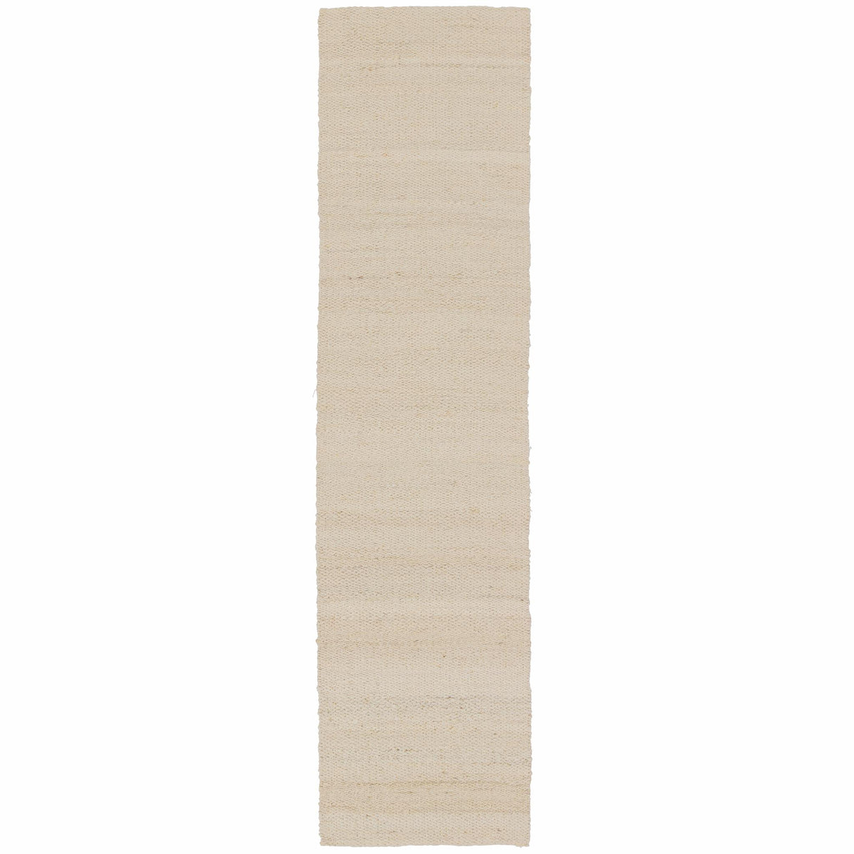 Jaipur Living Hutton Natural Solid White Runner Rug (2'6"X10')