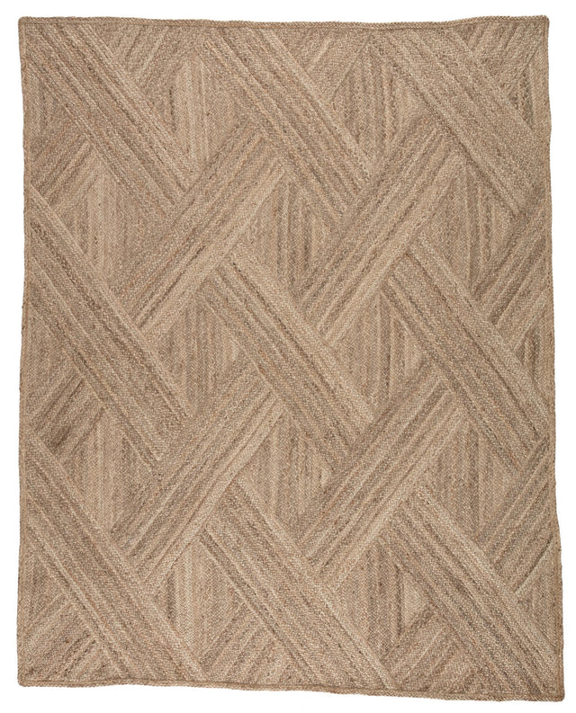 Jaipur Living Naturals Tobago Vero Trellis Beige 2' x 3' Rug