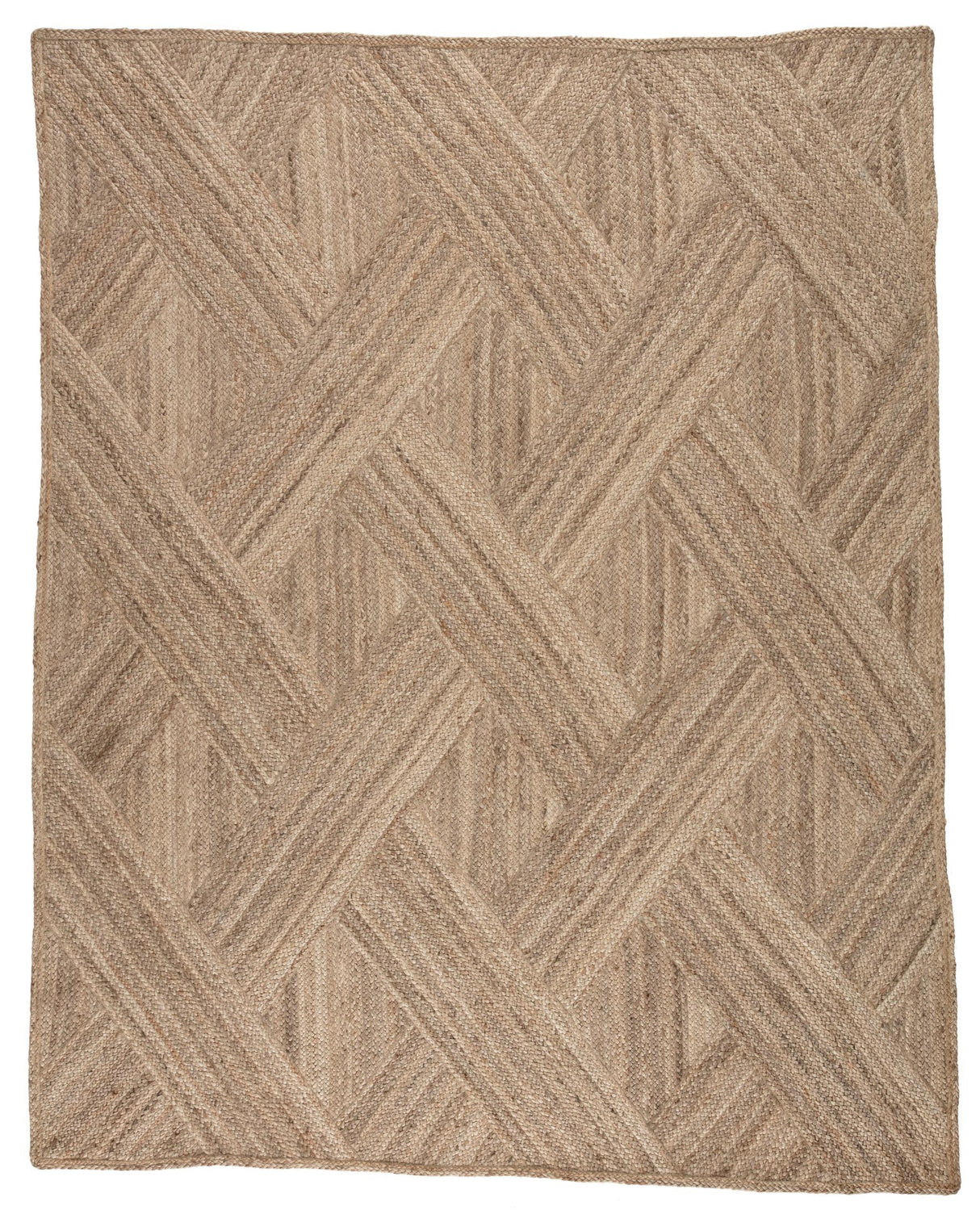 Jaipur Living Naturals Tobago Vero Trellis Beige 8' x 10' Rug
