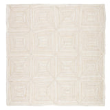 Jaipur Living Naturals Tobago Sisal Bow Trellis Ivory / Beige 8' SQR Rug