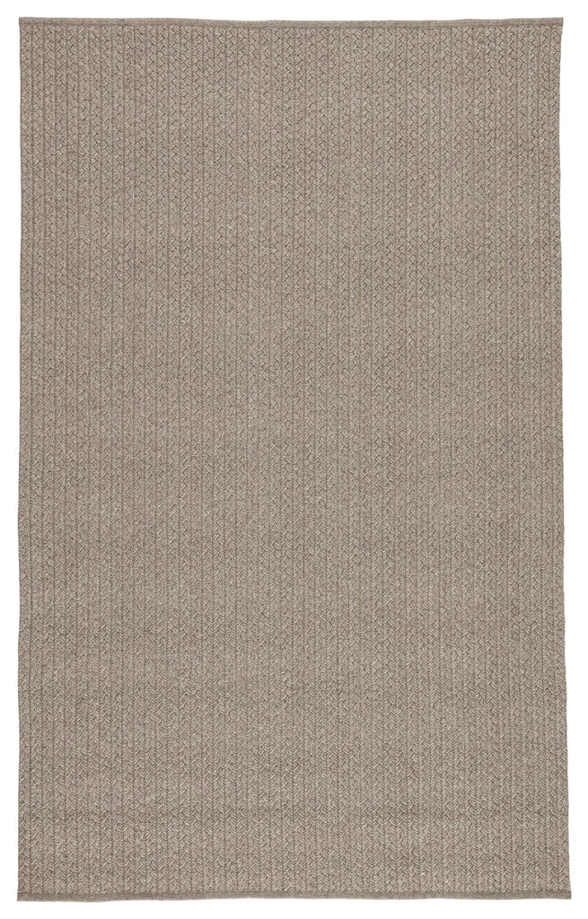 Jaipur Living Iver Indoor/ Outdoor Solid Gray Area Rug (10'X14')