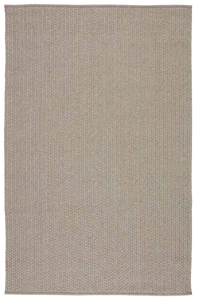 Jaipur Living Iver Indoor/ Outdoor Solid Light Gray Area Rug (2'X3')