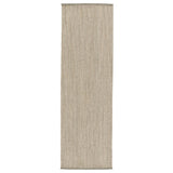 Jaipur Living Nirvana Sven Solid Taupe / Cream 2'6" x 8' Rug