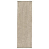 Jaipur Living Sven Indoor/ Outdoor Solid Taupe/ Cream Runner Rug (2'6"X8')