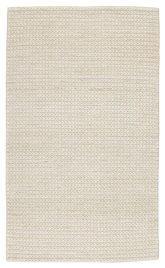 Jaipur Living Naturals Monaco Calista Solid White 5' x 8' Rug