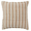 Jaipur Living Tanzy Lucien Stripes Cream / Gold 20" x 20" Pillow