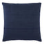 Jaipur Living Taiga Ortiz Solid Dark Blue 22" x 22" Pillow