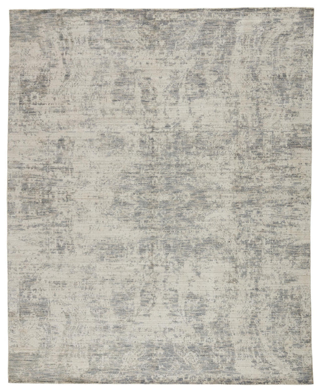 Jaipur Living Genevieve Lizea Abstract Ivory / Gray 5' x 8' Rug