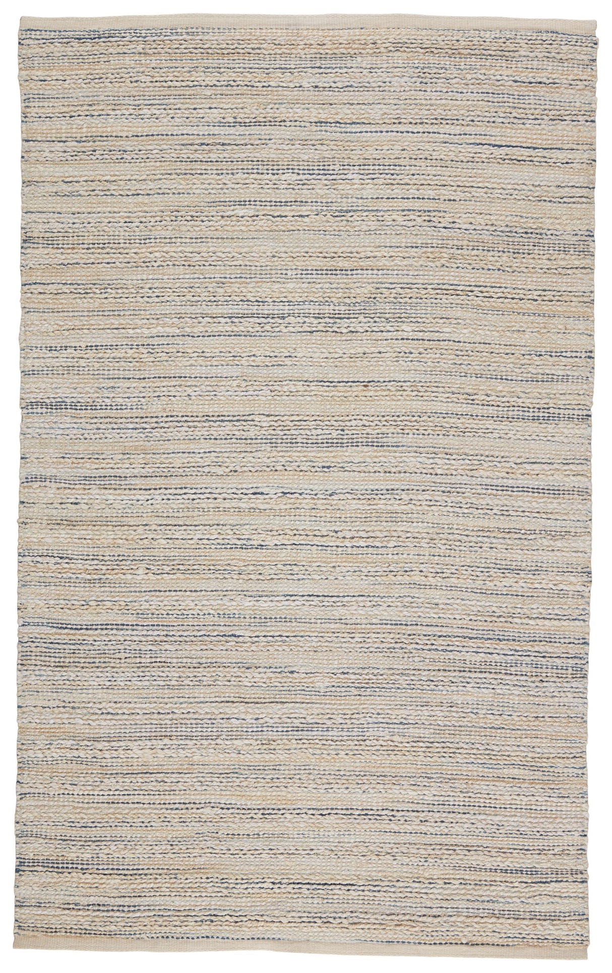 Jaipur Living Himalaya Canterbury Stripes White / Blue 2'6" x 4' Rug