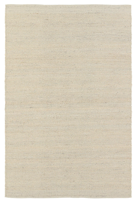 Kate Lester + Jaipur Living Esdras Handmade Solid Beige/ Ivory Area Rug (2'X3')