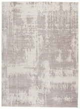 Jaipur Living Arabella Handmade Abstract Light Gray/ White Area Rug (5'X8')