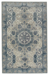 Jaipur Living Kai Modify Medallion Blue / Light Gray 9' x 13' Rug