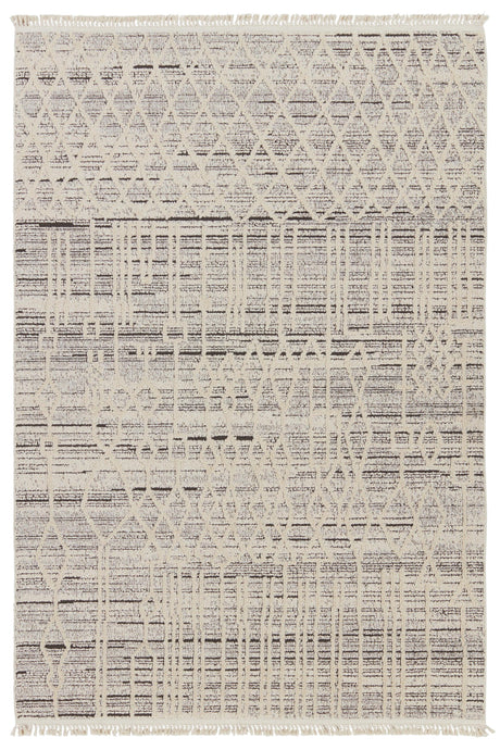 Jaipur Living Lore Caiya Trellis Cream / Gray 5' x 7' Rug