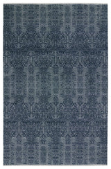 Jaipur Living Merritt Bram Tribal Dark Blue / Ivory 10' x 14' Rug