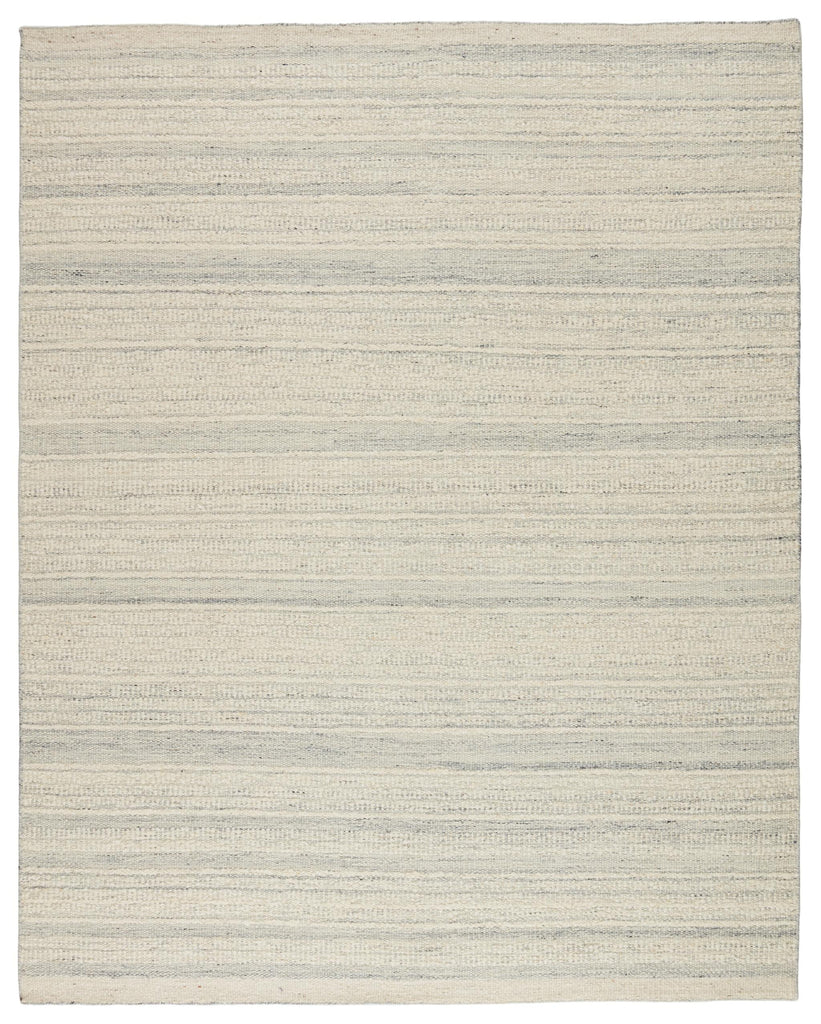 Jaipur Living Culver Handmade Striped Light Gray/ Cream Area Rug (8'X10')