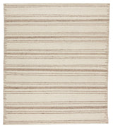 Jaipur Living Torin Handmade Striped Cream/ Brown Area Rug (8'X10')