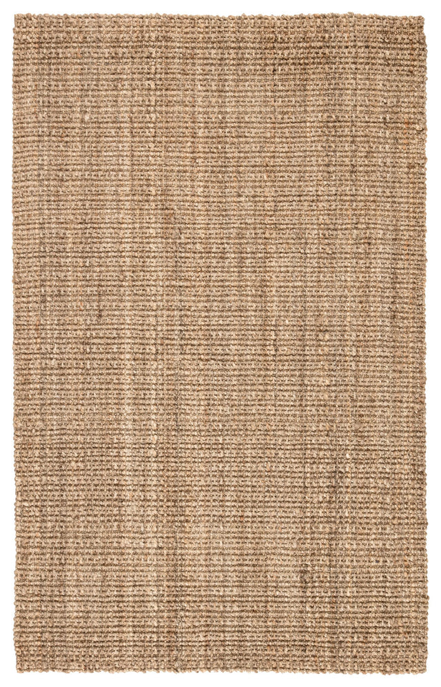 Jaipur Living Naturals Lucia Achelle Solid Taupe 4' x 6' Rug