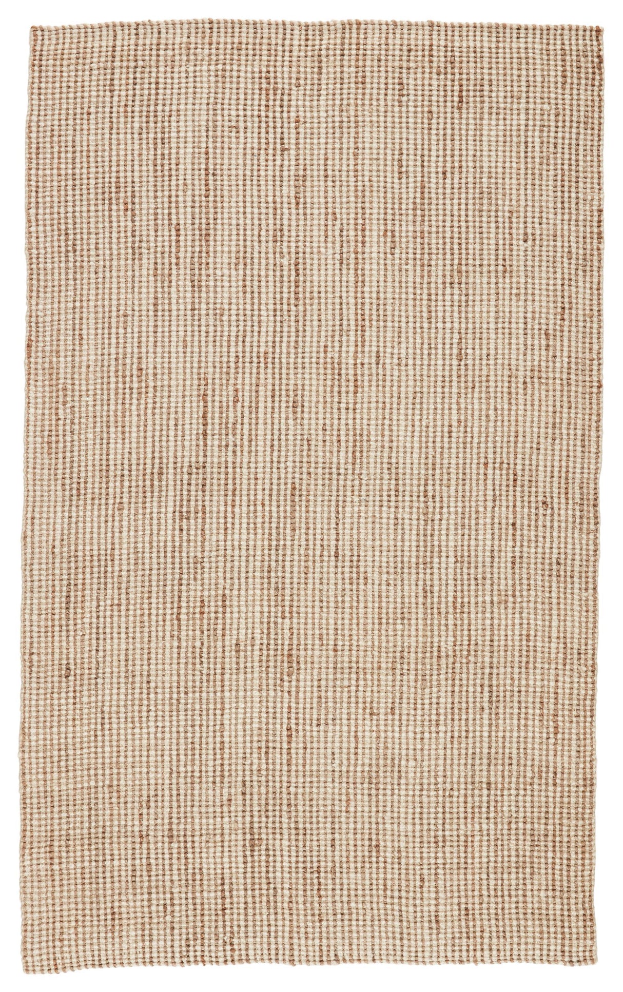 Jaipur Living Naturals Lucia Mayen Solid Tan / White 8' x 10' Rug