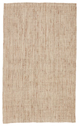 Jaipur Living Naturals Lucia Mayen Solid Tan / White 10' x 14' Rug