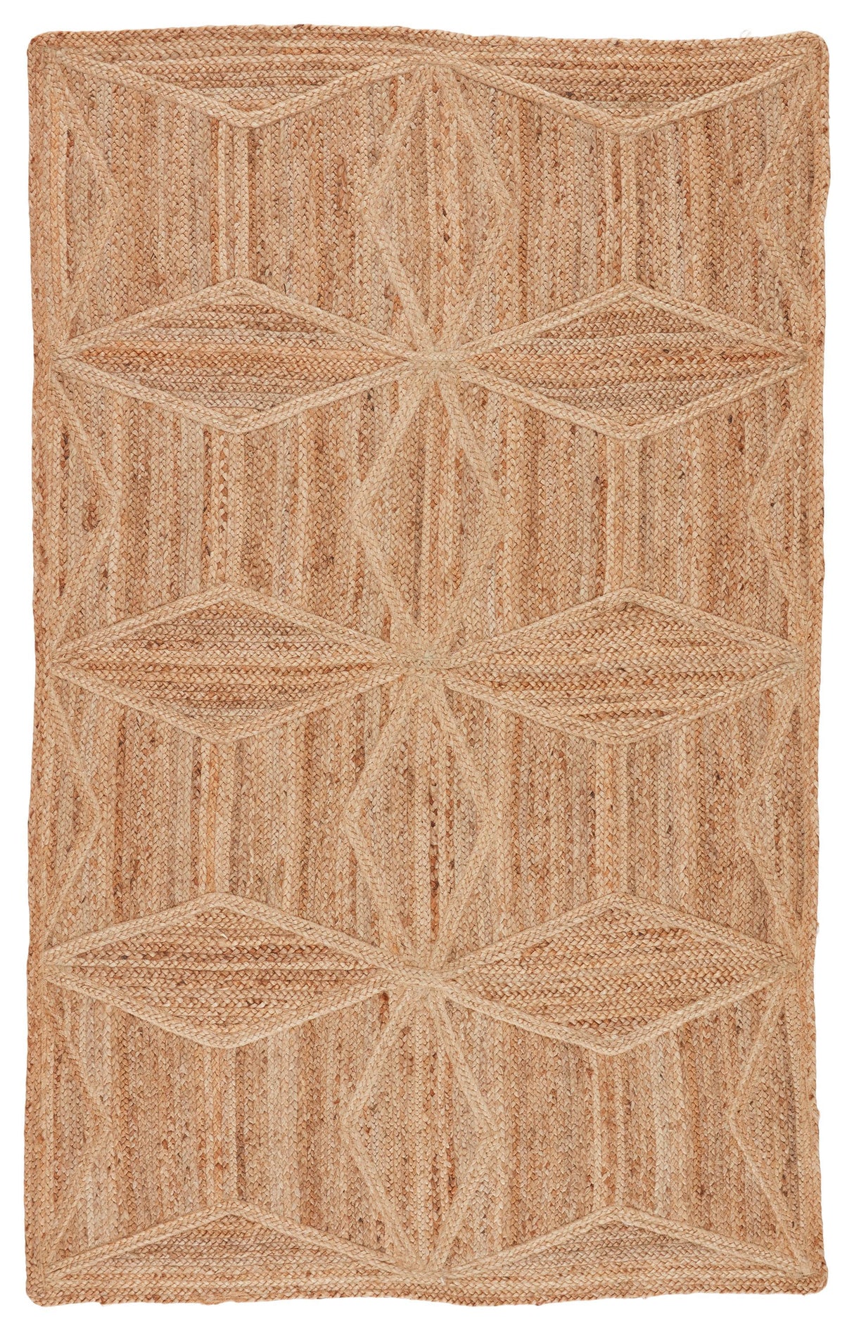 Jaipur Living Naturals Tobago Abel Geometric Beige 6' x 9' Rug