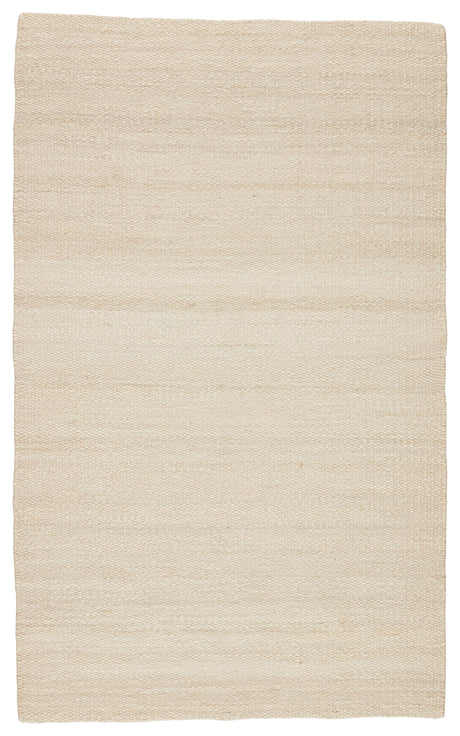 Jaipur Living Naturals Tobago Hutton Solid White 8' x 10' Rug