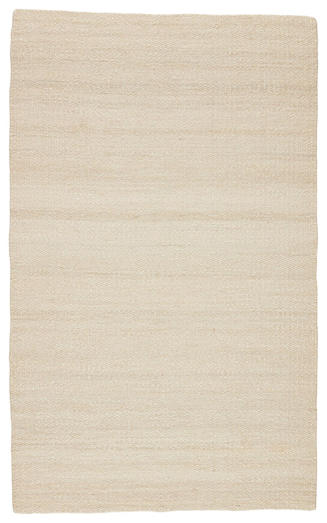 Jaipur Living Hutton Natural Solid White Area Rug (8'X10')