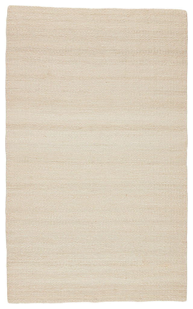 Jaipur Living Hutton Natural Solid White Area Rug (8'X10')