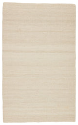 Jaipur Living Hutton Natural Solid White Area Rug (6'X9')