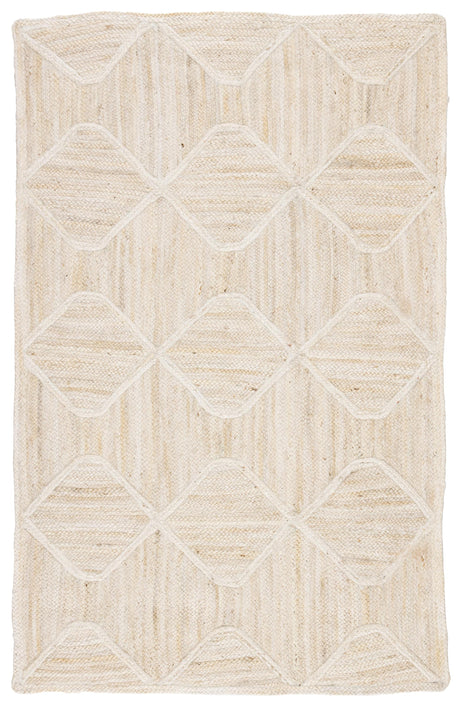 Jaipur Living Sisal Bow Natural Trellis Ivory/ Beige Area Rug (8'X10')