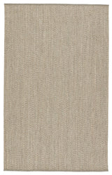 Jaipur Living Nirvana Sven Solid Taupe / Cream 5' x 8' Rug