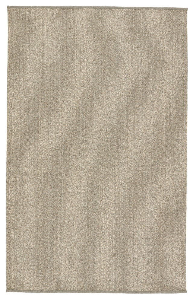 Jaipur Living Nirvana Sven Solid Taupe / Cream 8'10" x 11'9" Rug