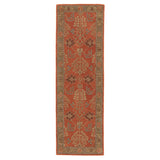 Jaipur Living Poeme Chambery Floral Orange / Brown 2'6" x 8' Rug