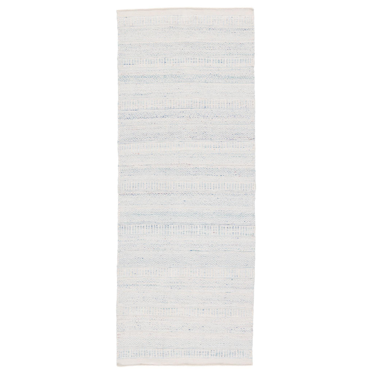 Jaipur Living Penrose Parson Tribal Light Blue / Ivory 3' x 8' Rug