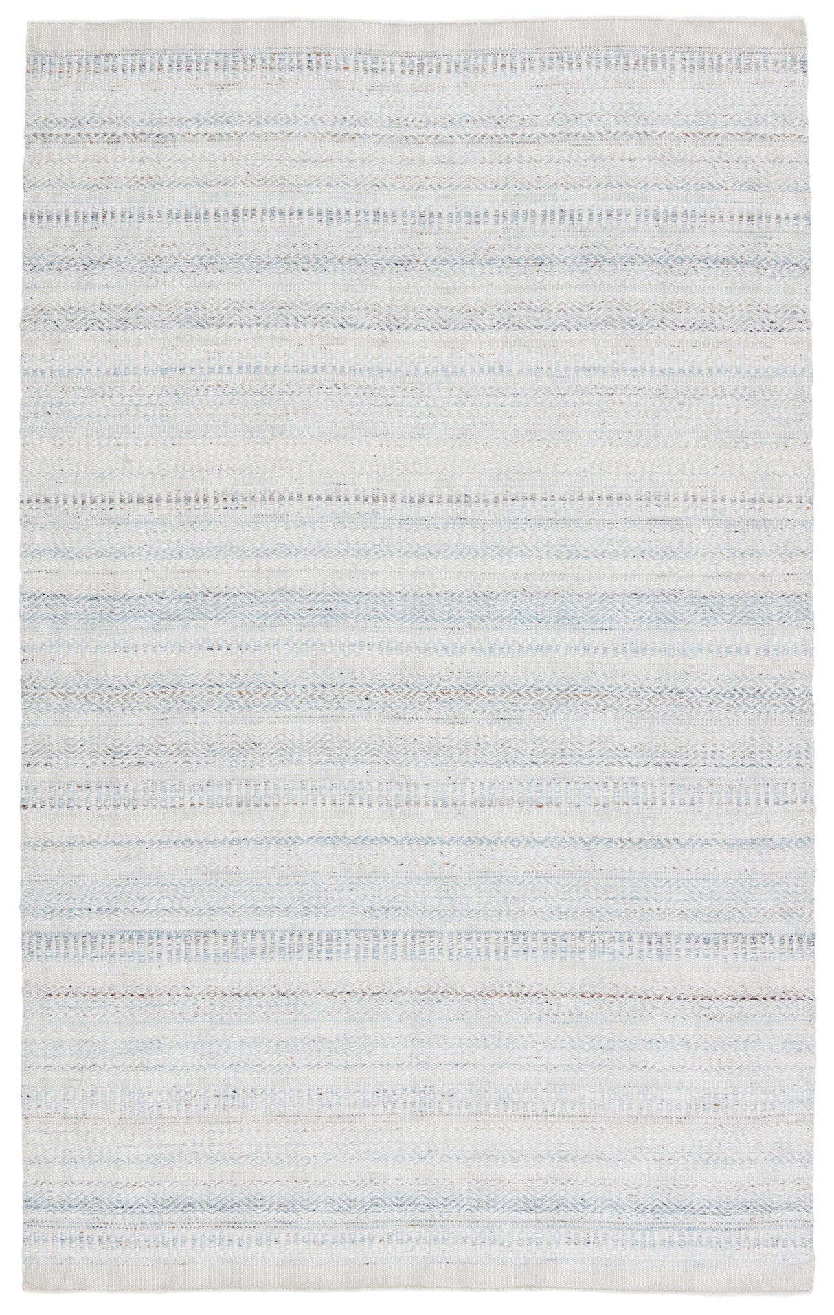 Jaipur Living Parson Indoor/ Outdoor Tribal Light Blue/ Ivory Area Rug (8'X10')