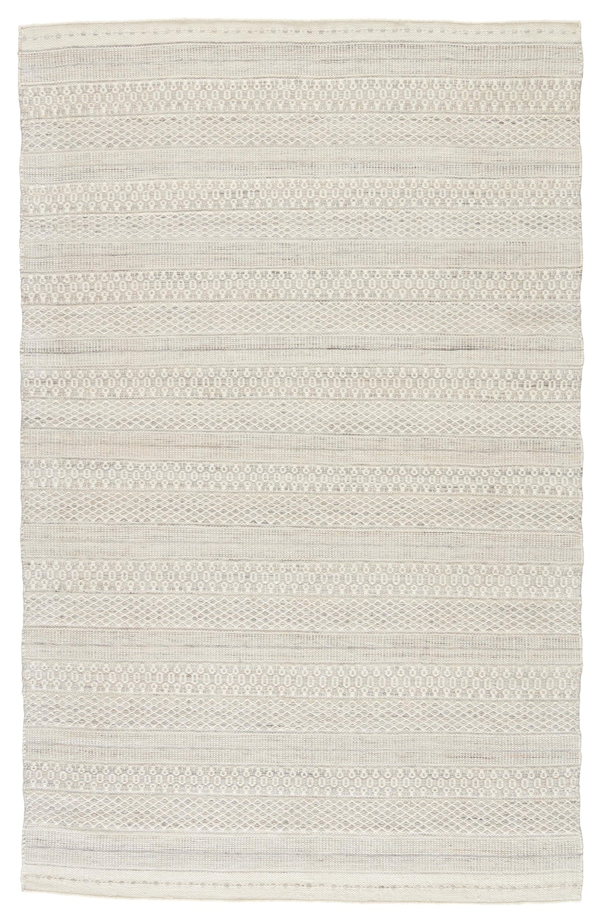 Jaipur Living Lenna Indoor/ Outdoor Tribal Cream/ Light Gray Area Rug (5'X8')