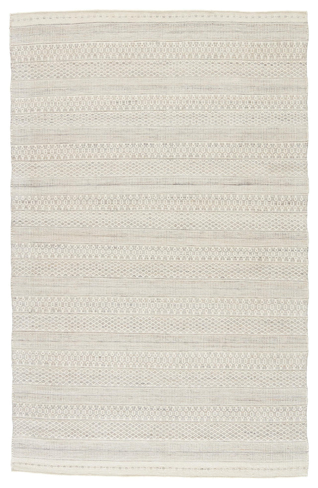 Jaipur Living Penrose Lenna Tribal Cream / Light Gray 10' x 14' Rug