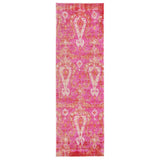 Jaipur Living Polaris Zenith Ikat Pink / Orange 2'6" x 8' Rug