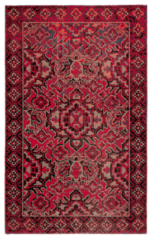 Jaipur Living Polaris Chaya Medallion Red / Black 8'10" x 12' Rug