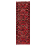 Jaipur Living Polaris Chaya Medallion Red / Black 2'8" x 10' Rug