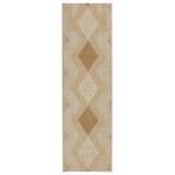 Jaipur Living Reyes Indoor/ Outdoor Trellis Beige/ Light Brown Runner Rug (2'6"X8')