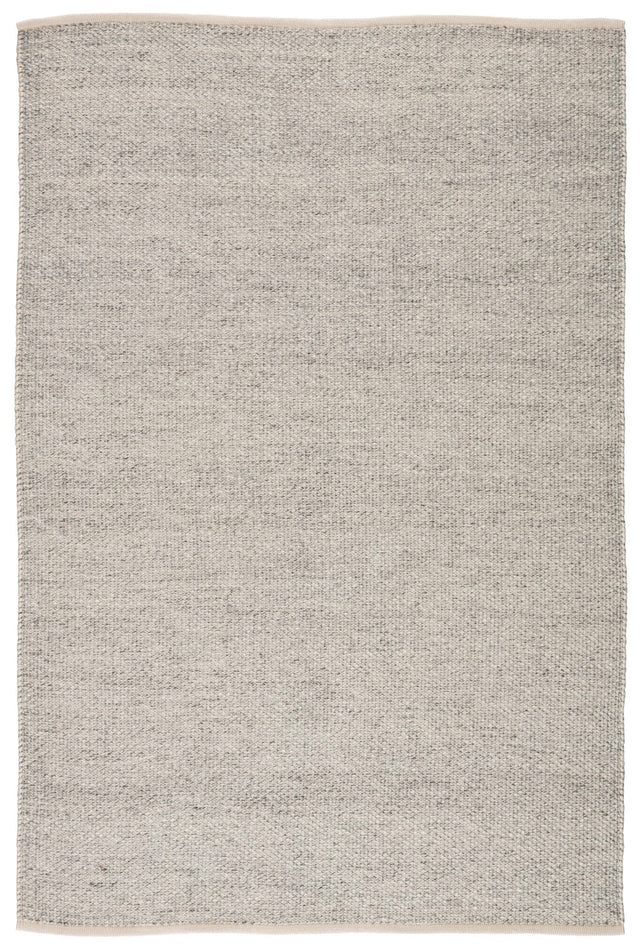 Jaipur Living Pasadena Lamanda Solid Light Gray / Ivory 6' x 9' Rug