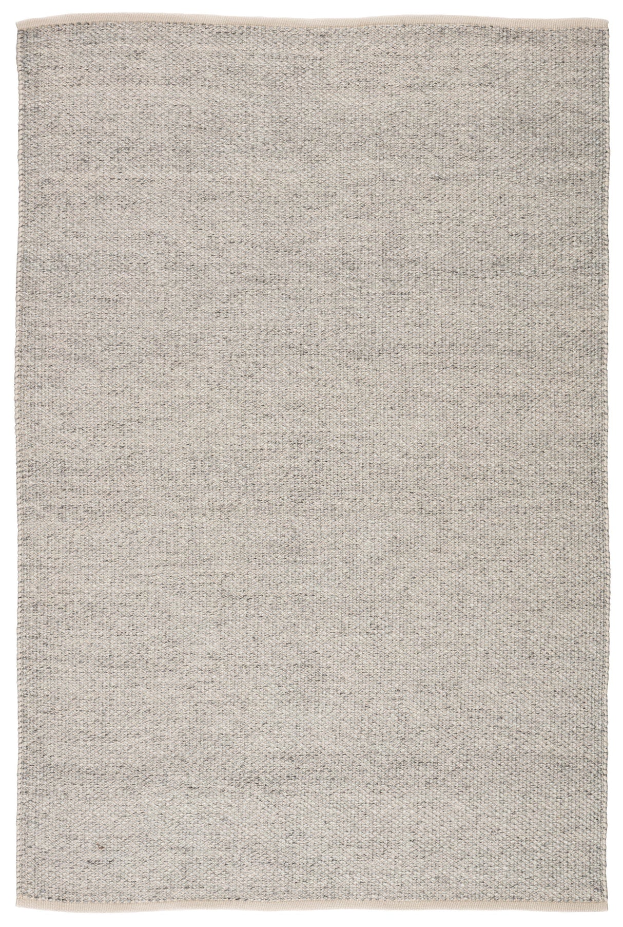 Jaipur Living Lamanda Indoor/ Outdoor Solid Light Gray/ Ivory Area Rug (6'X9')
