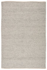Jaipur Living Lamanda Indoor/ Outdoor Solid Light Gray/ Ivory Area Rug (6'X9')