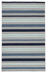 Jaipur Living Salada Handmade Striped Blue/ White Area Rug (2'X3')