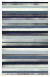 Jaipur Living Pura Vida Salada Stripes Blue / White 6' x 9' Rug